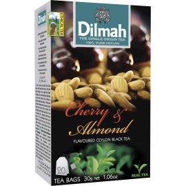 Чай Dilmah Чорний Вишня та Мигдаль 20 шт х 1.5 г