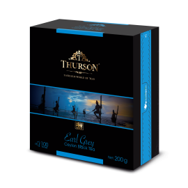 Чай Thurson Earl Grey 100 пакетов по 2 грамм