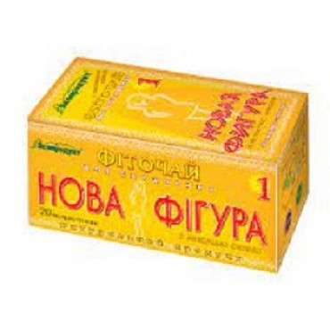 Чай "Карпатська Лiчниця"  Новая фигура №1, 20*2