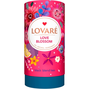 Бленд чорного чаю Lovare Love Blossom 80 грам