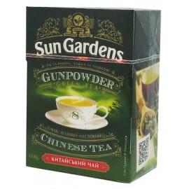 Зеленый чай Sun Gardens OP Green Gunpowder 100 грамм