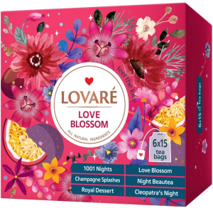 Коллекция чаев Lovare Love Blossom 90 пакетиков - ..
