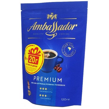 Кава Ambassador Premium 120 грам