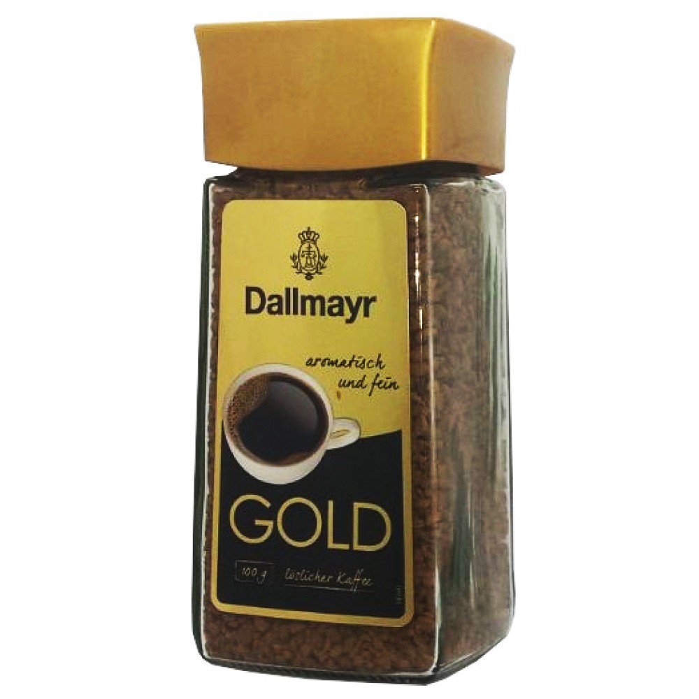 Кава "Dallmayr" Gold 100 грам скло банка