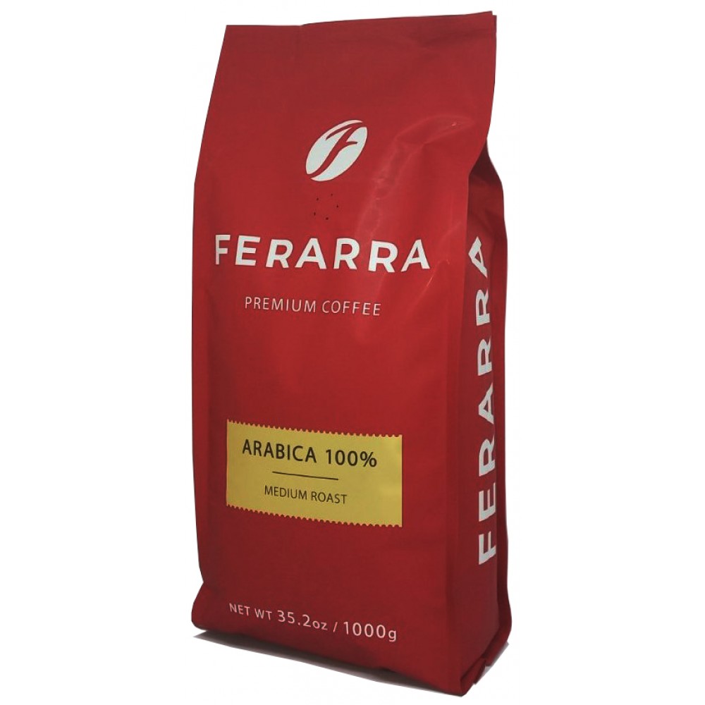 Кава Ferarra Arabica в зернах 1 кілограм