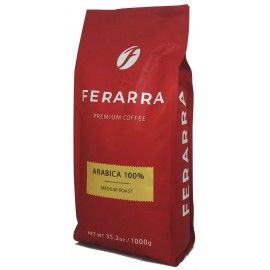 Кава Ferarra Arabica в зернах 1 кілограм