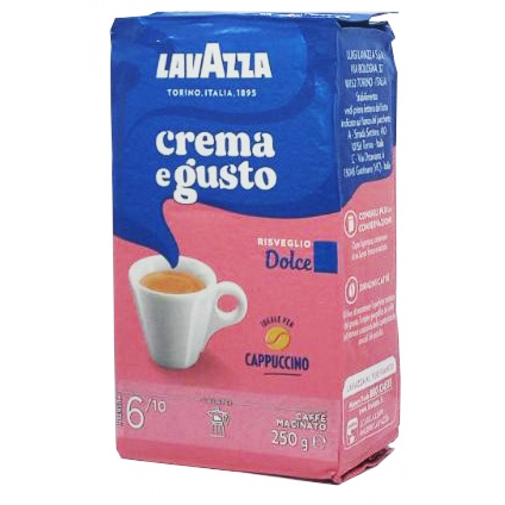 Кофе Lavazza Crema Gusto Dоlсе 250 грамм молотый