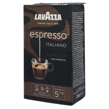 Кофе Lavazza Espresso 250 грамм молотый вак/упаковка