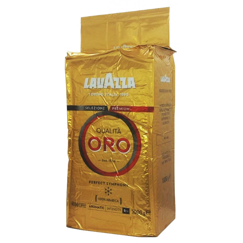 Кофе Lavazza Qualita Oro 1 килограмм молотый