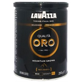 Кофе Lavazza Qualita Oro Mountain Grown молотый 250 грамм в жестяной банке