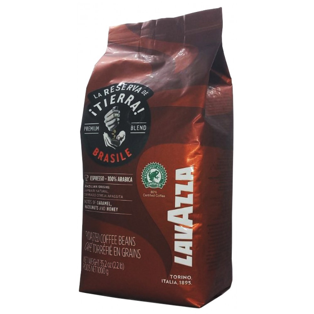 Кава Lavazza Tierra Brasile 1 кілограм зерно