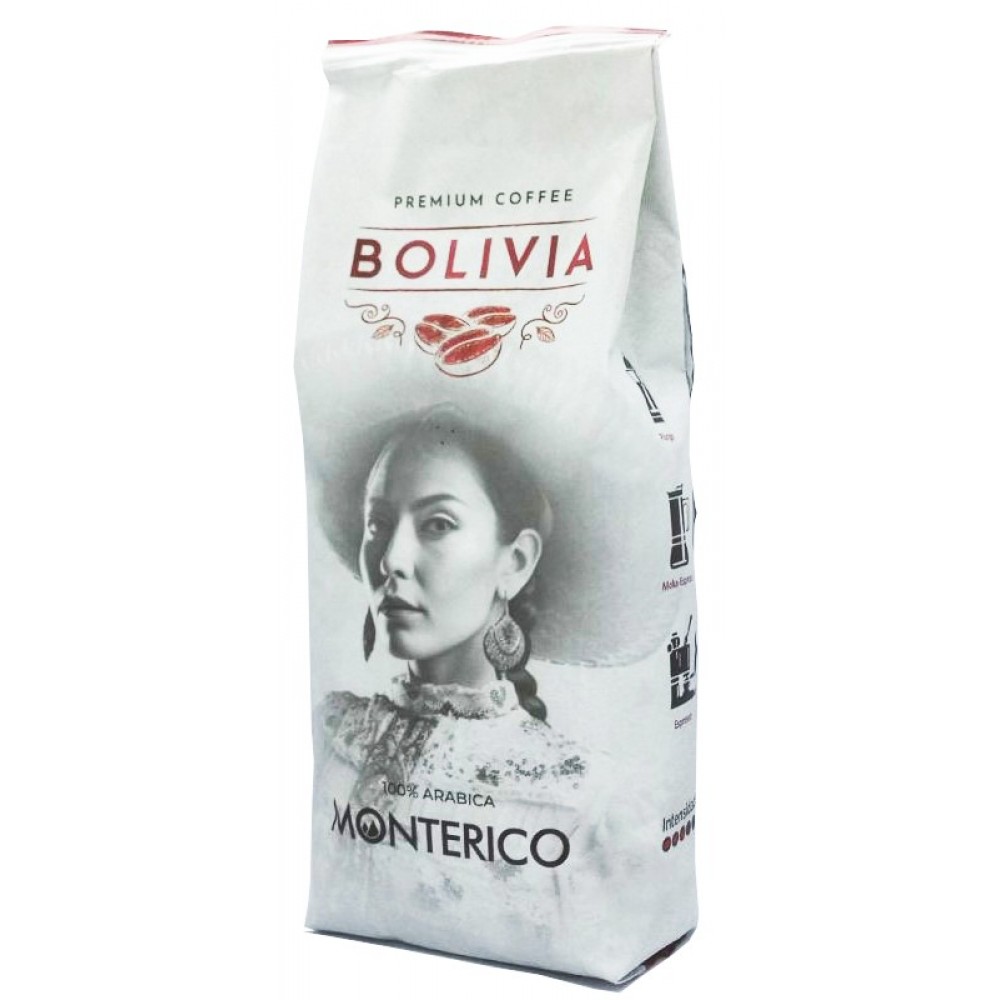 Кава Monterico Bolivia 100% арабіка зерно 1 кілограм