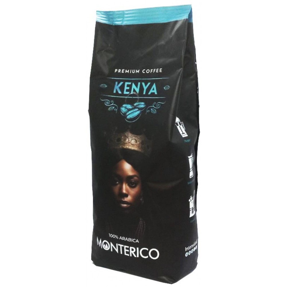 Кава Monterico Kenya 100% арабіка зерно 1 кілограм