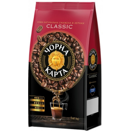 Кофе "Черная Карта" в зернах, 1000 г