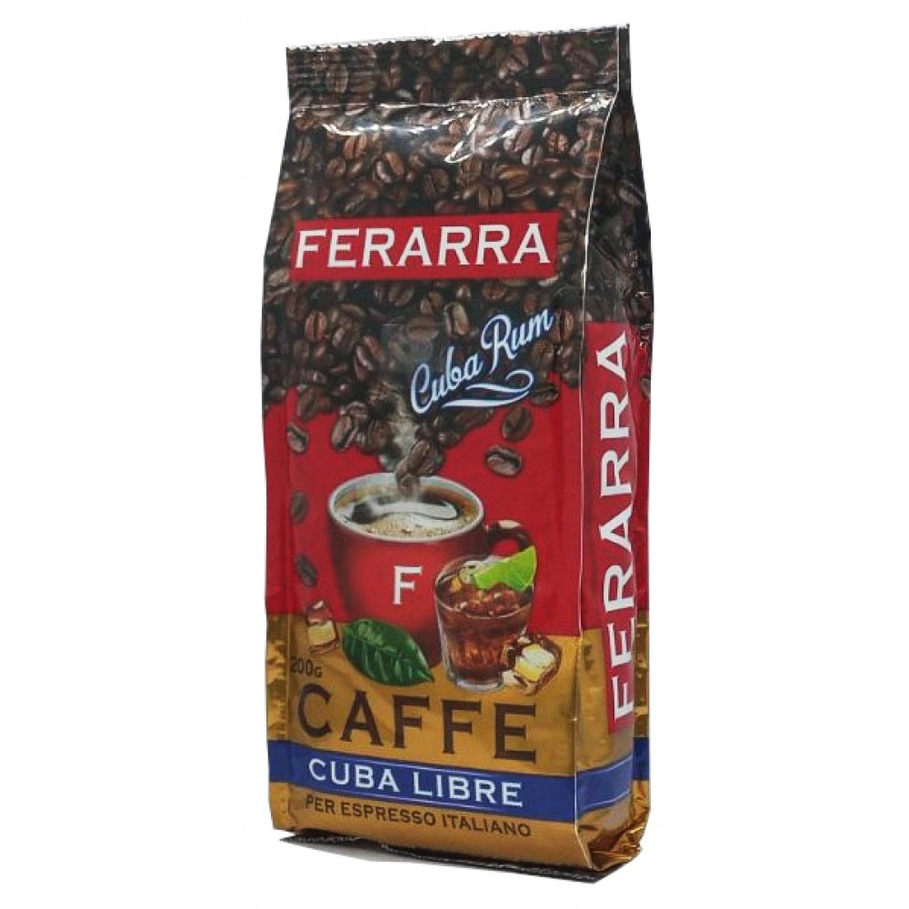 Кофе в зернах Ferarra Cuba Libre 200 грамм