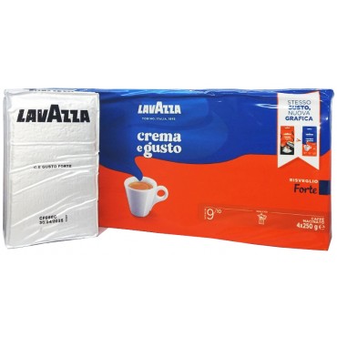 Кофе молотый Lavazza Crema e Gusto Forte 250 грамм