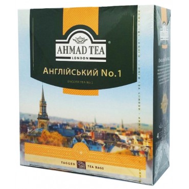 Чай Ahmad Tea №1 100 пакетов