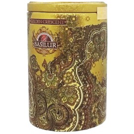 Чай черный Basilur Golden Crescent 100 грамм в металлической банке