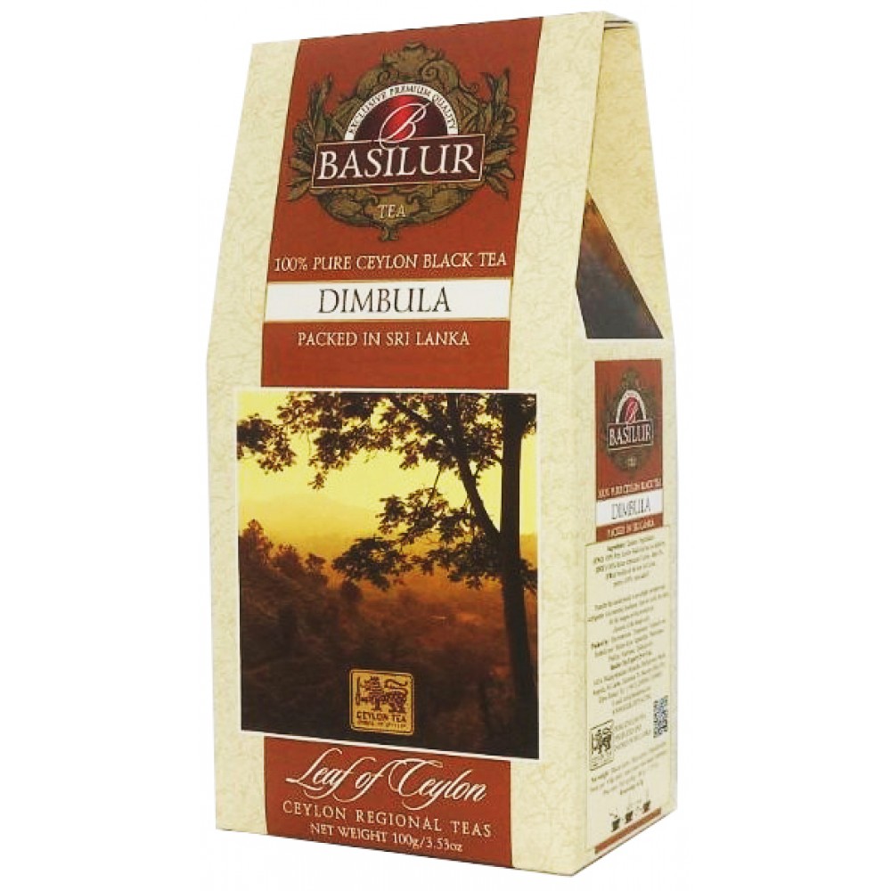 Чай Basilur Лист Цейлона Димбула 100 грамм