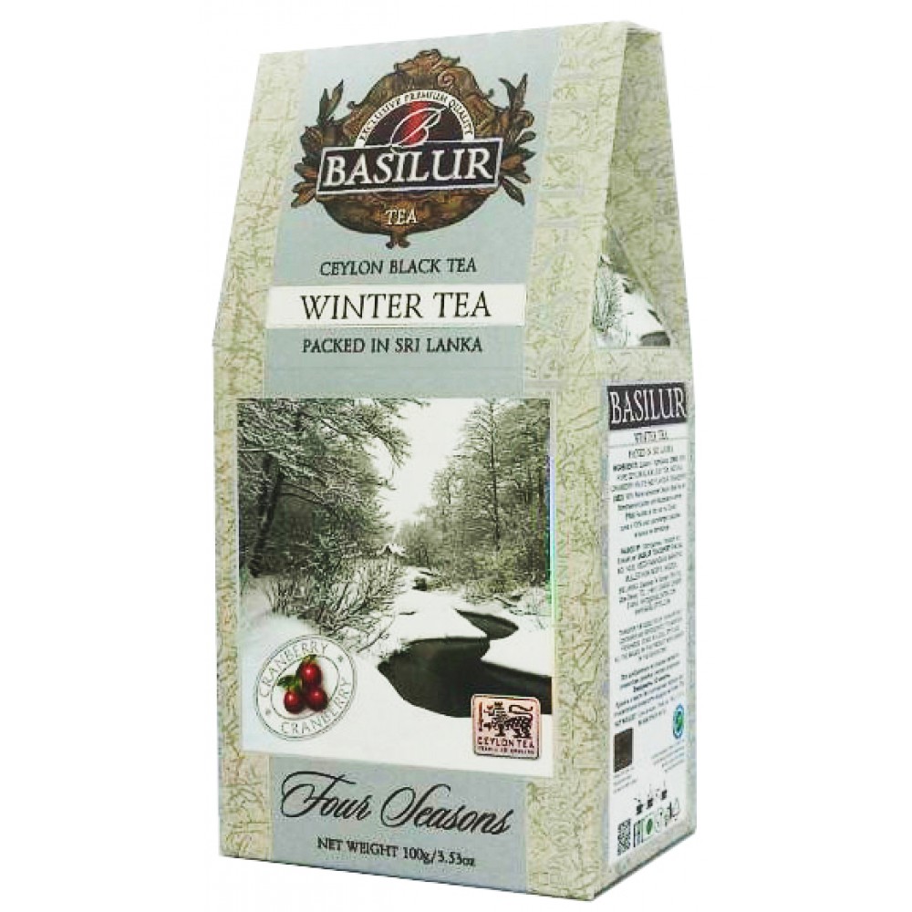 Чай чорний Basilur Winter 100 грам