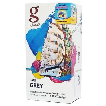 Чай "Grace!" Bestseller Граф Грей, 25 ф/п