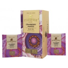 Чай Kolonist черный Cranberry Mango 25 пакетов сашет