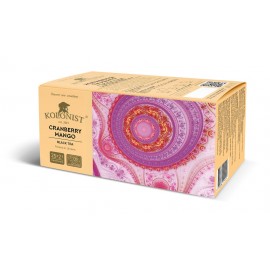 Чай Kolonist черный Cranberry Mango 25 пакетов сашет
