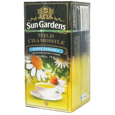 Чай Sun Gardens Нежная ромашка 25 пакетов