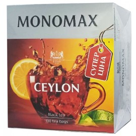 Чай Мономах Ceylon Супер Цена100 пакетов