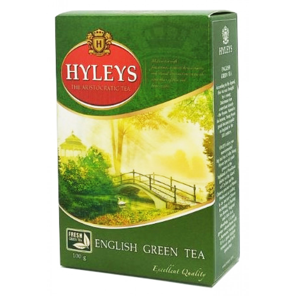 Чай зелений Hyleys English green tea 100 грам