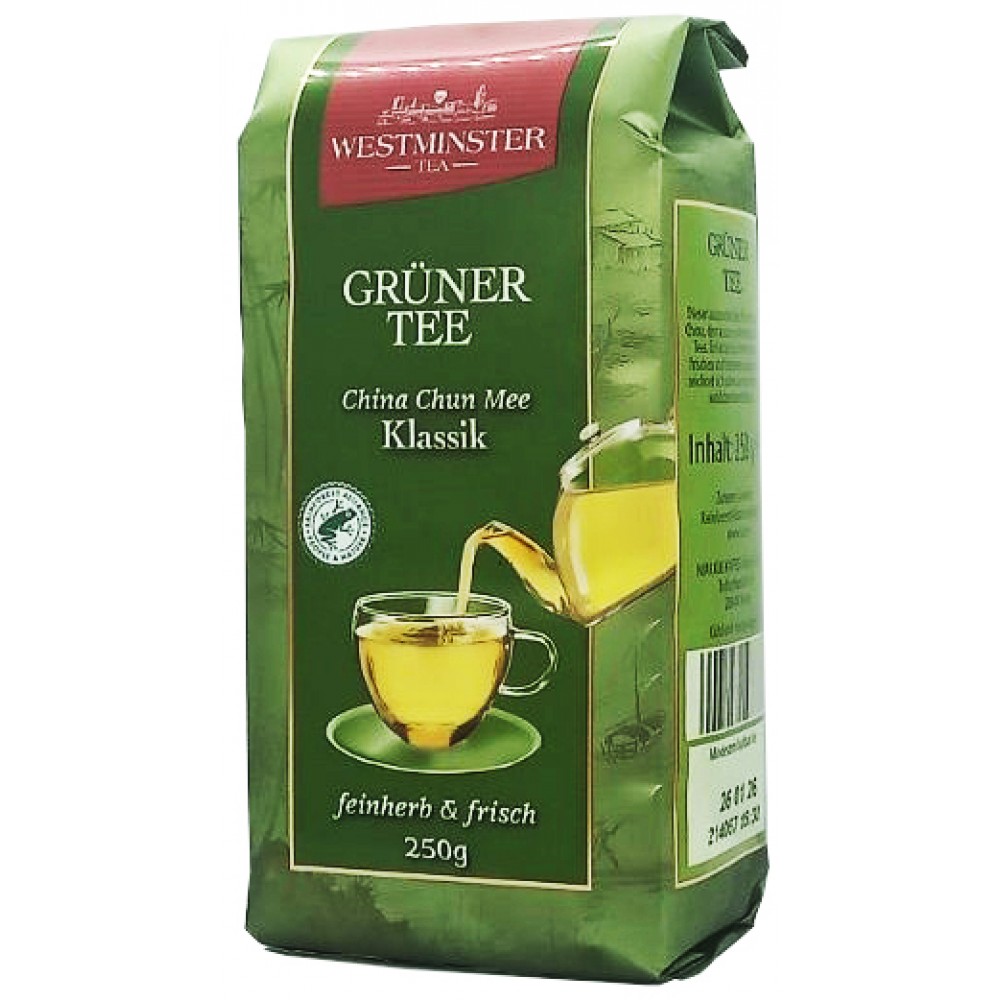Чай зелений Westminster Grüner Tea Klassik 250 грам
