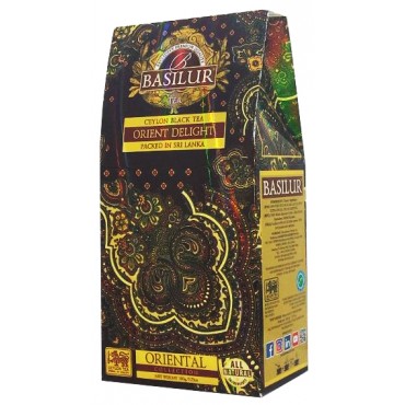 Чай чорний Basilur Orient Delight 100 грам