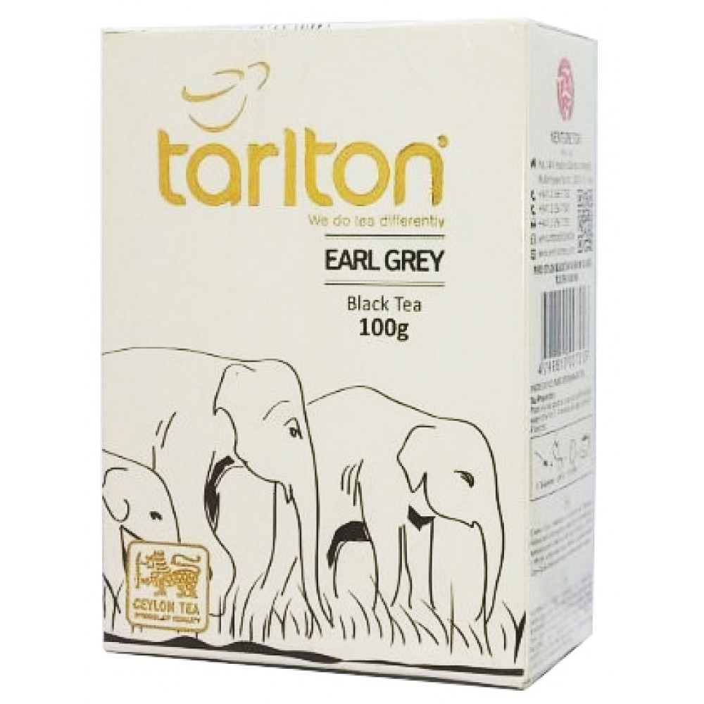 Чай чорний Tarlton Earl Grey 100 грам