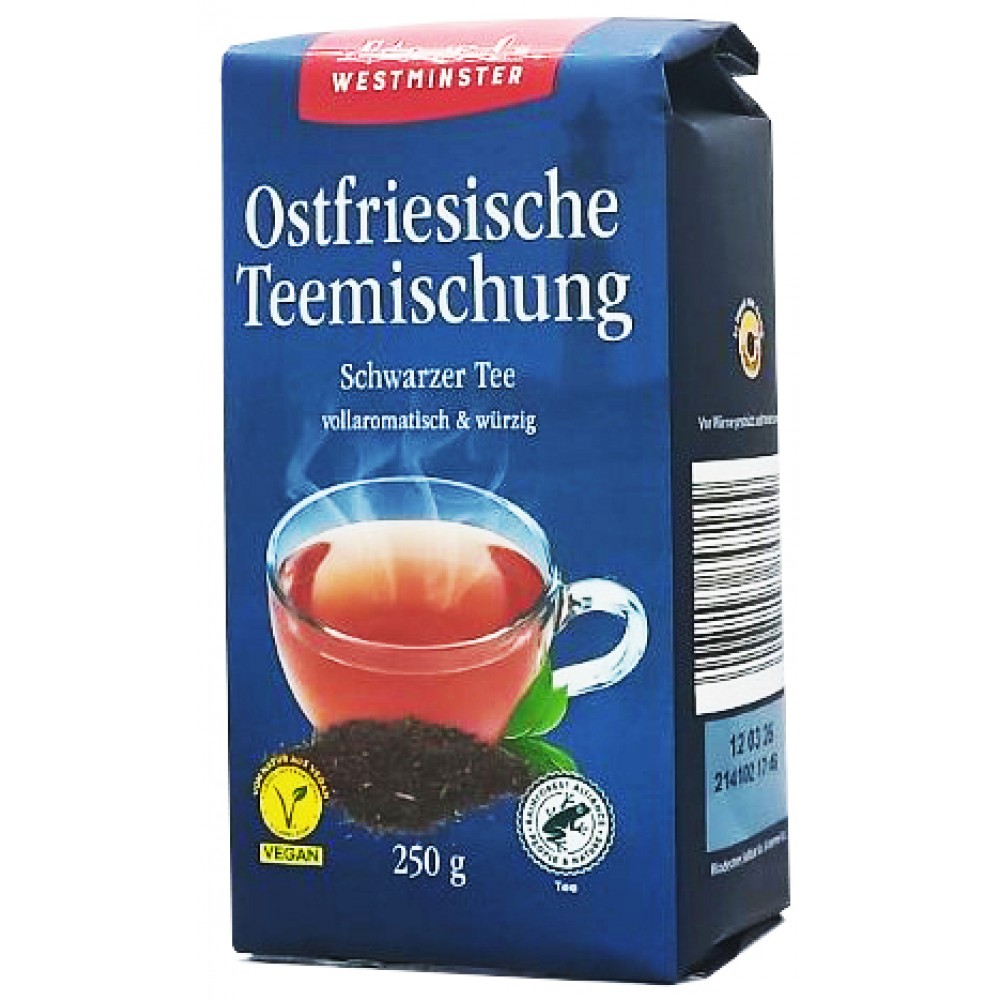 Чорний чай Westminster Ostfriesische Teemischung 250 грам