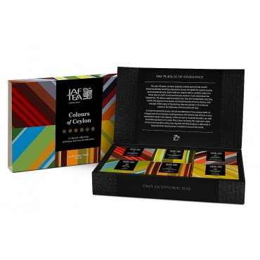 Чай "JAF" Colours of Ceylon 180 грамм, подарочный набор 6 видов