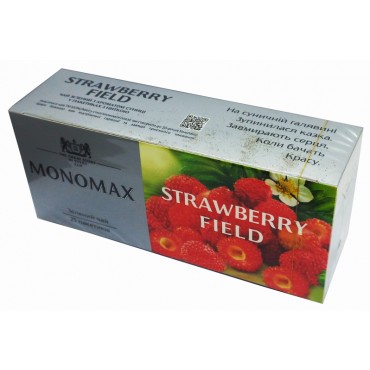 Чай зеленый Мономах Strawberry Field 25 пакетов