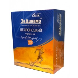 Чай чорний "За Динамо" 100 пакетів
