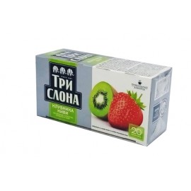 Чай "Три Слона" клубника киви 20 пакетов