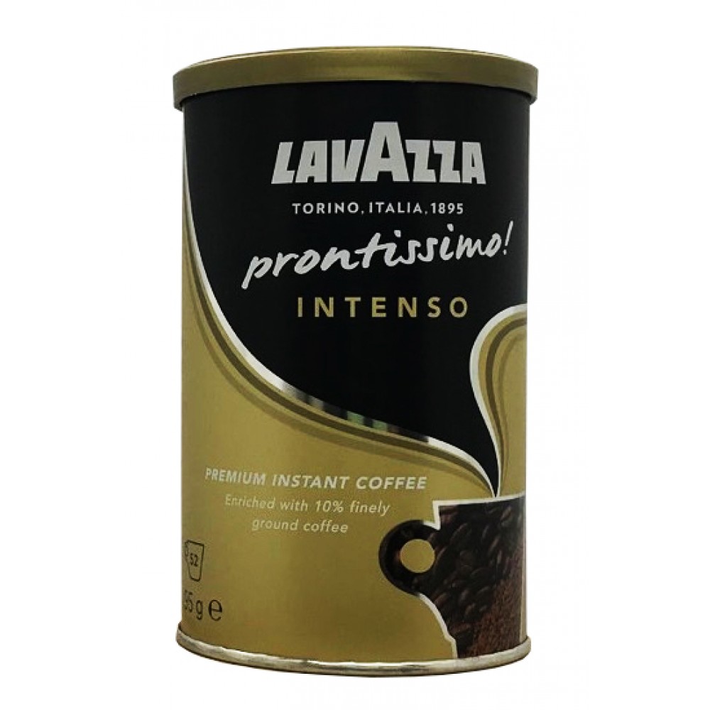 Кофе Lavazza Intenso растворимый 95 грамм жестяная банка