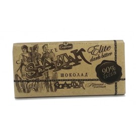 Шоколад "Спартак" гіркий 90%, 90 грам